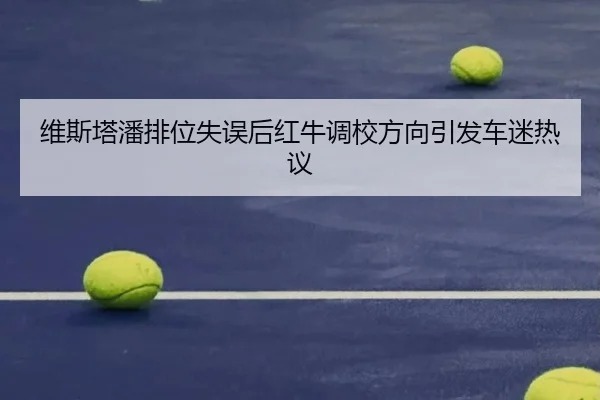 维斯塔潘排位失误后红牛调校方向引发车迷热议